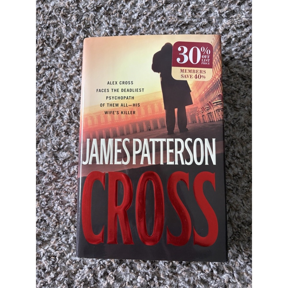 Cross - Hardcover By James Patterson Thriller Book Story Alex Cross Series